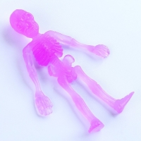 Хэллоуин. Антистресс сквиш мялка &laquo;Скелетики&raquo;, цвета МИКС, в шоубоксе