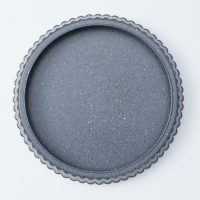 Форма для выпечки Доляна &laquo;Элин Мрамор&raquo;, d=24 см, съёмное дно, антипригарное покрытие, цвет серый