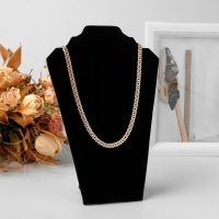 Бюст для украшений, 15&times;6&times;23 см, h=23 см, цвет чёрный