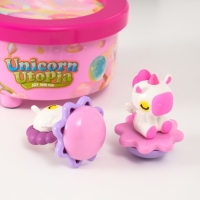 Сувенир музыкальный механический магнитный "Единороги" 12,2х12,2х11,5 см