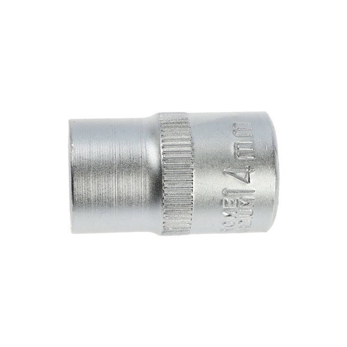 Головка торцевая шестигранная ТУНДРА, под квадрат 1/2", 14 мм, CrV