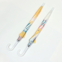 Зонт - трость полуавтоматический &laquo;Радужный круг&raquo;, 8 спиц, R = 46/54 см, D = 108 см, рисунок МИКС