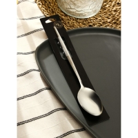 Ложка столовая из нержавеющей стали Magistro &laquo;Блинк&raquo;, длина 22 см, цвет серебряный