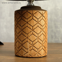 Лампа настольная 08938/1 E14 40Вт кофе 17х17х30 см RISALUX