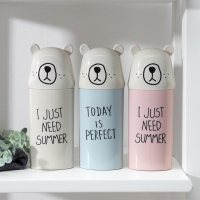 Футляр для зубной щётки и пасты &laquo;Ушастик&raquo;, 7&times;4,5&times;19 см, цвет МИКС