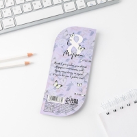 Ручка шариковая пластиковая в открытке &laquo;С 8 марта&raquo; синяя паста,1,0 мм