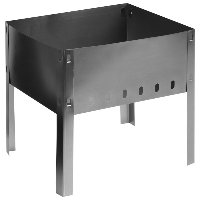 Мангал «Мини» без шампуров, 30х24х24 см, разборный Мангал «Мини» без шампуров, 30х24х24 см, разборный