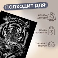 Термотрансфер &laquo;Портрет тигра&raquo;, 22 &times; 28 см, цена за 1 лист