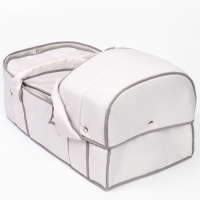 Люлька-переноска для новорожденных  &laquo;Ассорти&raquo;, цвет светло-серый