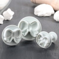 Набор плунжеров кондитерских Доляна &laquo;Бантик&raquo;, 3 шт