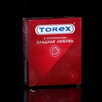 Презервативы &laquo;Torex&raquo; Сладкая любовь, 3 шт.
