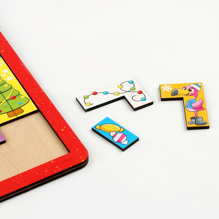 Новогодняя головоломка. Тетрис &laquo;Новый год! Любимый праздник&raquo;