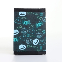 Кошелёк детский на липучке &laquo;Выбражулька&raquo;, цвет тёмно-зелёный