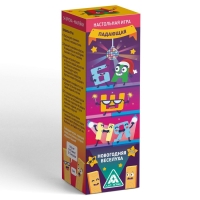 Новогодняя падающая башня &laquo;Новый год: Веселуха&raquo;, 54 бруска и наклейки, 6+