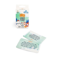 Игра настольная &laquo;Опо! Отгадывай. Показывай. Объясняй. Зимние забавы&raquo;, 3 в 1, 28 карточек