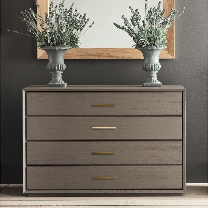 Ручка рейлинг CAPPIO FRIDA, нерж. сталь, d=12 мм, м/о 96 мм, цвет золото