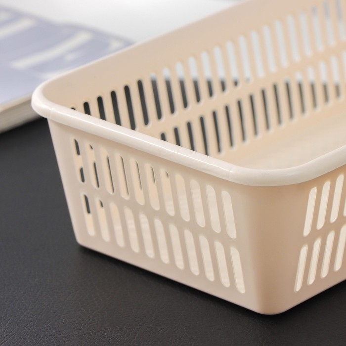 Корзина для хранения, 25&times;15&times;7 см, цвет МИКС