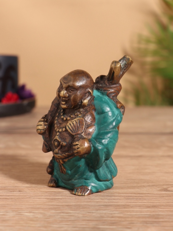 Сувенир бронза "Монах" 4х4х6 см