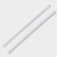 Набор карнизов универсальных, 43-75 см, белый