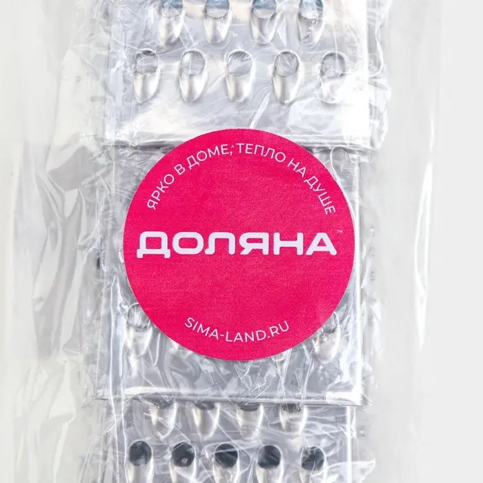 Тёрка четырёхгранная c магнитом Доляна, 3.5&times;7&times;3 см, МИКС