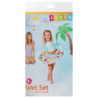 Круг для плавания &laquo;Яркий&raquo;, d=61 см, от 6-10 лет, цвет МИКС, 59241NP INTEX