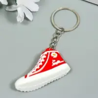 Брелок резина "Яркий кед с ромашкой" МИКС 5х3 см