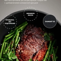 Набор посуды 24 26 см и ковш EasyKeep4DG съемная ручка