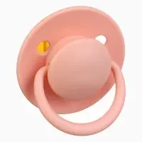 Набор классических пустышек, 2 шт., латекс, нюд/персиковый, в контейнере, от 6 мес., M&B