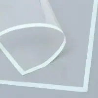 Пленка глянцевая для декора и флористики &laquo;Полоса&raquo;, зелёная, 58&times;58 см