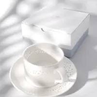 Чайная пара Coralli Luziano, белая