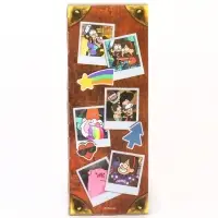 Пенал-футляр пластиковый, 75&times;195&times;25 мм, сборный, &laquo;Гравити Фолз&raquo;