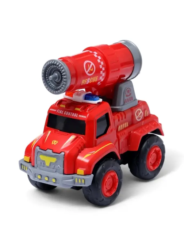 Робот-трансформер &laquo;Огнеборец&raquo; 5в1, собирается из 5 машинок, подвижные детали