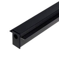 Шинопровод трековый магнитный &laquo;Broad&raquo;, однофазный, скрытый монтаж, 1 м, чёрный