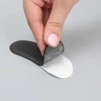 Пяткоудерживатели для обуви, на клеевой основе, пара, чёрные