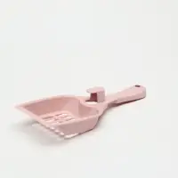 Совок для кошачьего туалета 22,5 x 9,5 x 4 см, розовый