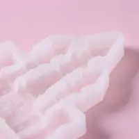 Молд Доляна &laquo;Сказочный замок&raquo;, силикон, 15&times;12&times;2 см, цвет белый