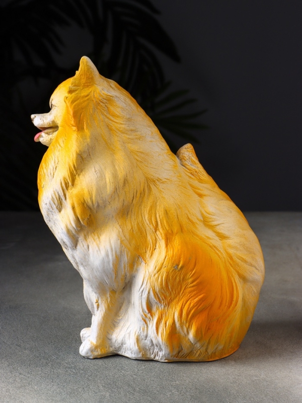 Фигура "Щенок Шпиц" 23х10х15 см