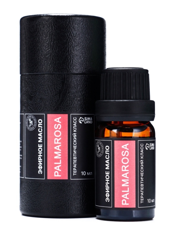 Эфирное масло "Пальмароза", 10 мл, в тубусе