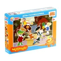 Игра-головоломка с фигурными деталями &laquo;Чебурашка. Золотая коллекция&raquo;