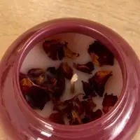 Свеча с травами в банке Earthy collection "Midnight rose" 200 гр, соевый воск