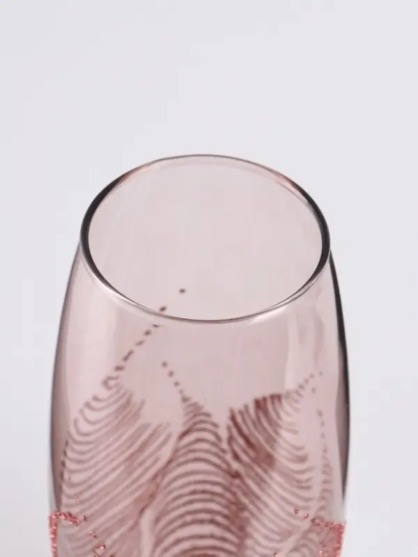 Ваза &laquo;Тодес&raquo; овал, h=26 см, стекло, светло-розовая