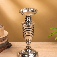 Подсвечник "Виктори" 13х13х29 см, алюминий