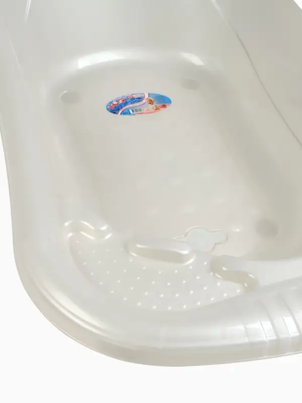 Ванночка детская со сливным клапаном 50 л, цвет белый