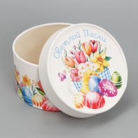 Коробка подарочная, упаковка, &laquo;Светлой Пасхи&raquo;, Пасха, 13 х 8.5 см
