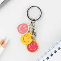 Брелок для ключей "Смайл", 2.5 х 9 см