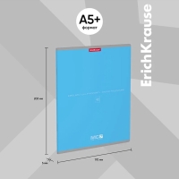 Тетрадь 48 листов в линейку ErichKrause, обложка мелованный картон, блок офсет, 100% белизна, МИКС