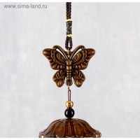 Музыка ветра металл "Бабочка" 3 колокольчика 40 см