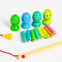 Логический центр 4 в 1 &laquo;Рыбалка, стучалка, металлофон, крутилка&raquo; 12,5х12,5х24,5 см