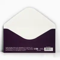 Конверт для денег &laquo;С Днем Рождения&raquo;, 16.5&times;8 см