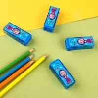 Точилка пластиковая прямоугольная, &laquo;Маша и медведь&raquo;